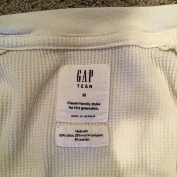 Cropped Waffle knit long sleeve - Picture 3 of 3